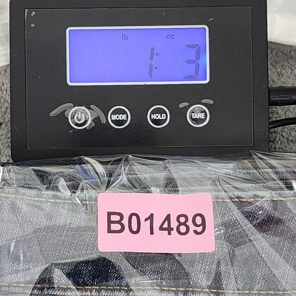 Maurices M. Jeans Womens 14 SHORT Blue Classic Mid Rise Flare Leg Stretch Denim - Picture 14 of 14